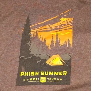 Tops - Phish 2011 Summer Tour Tee Tops - Phish 2011 Summer Tour Tee